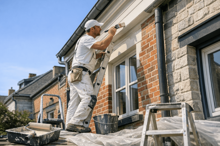 Peintre extérieur à Sézanne : protéger durablement façade et boiseries
