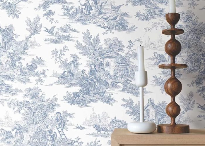 Papier Peint Initiales, Lorentz à Sézanne dans la Marne