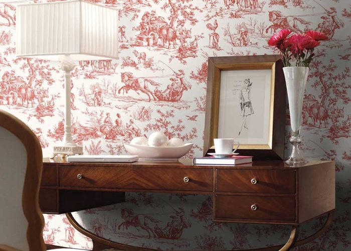 Papier Peint Initiales, Lorentz à Sézanne dans la Marne