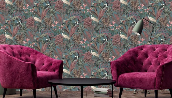 Papier Peint Montecolino, entreprise Lorentz à Sézanne dans la Marne